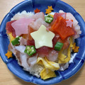 ひこっとぷーさん's cooksnap of when they made 星がきらめくハートの七夕ちらし寿司.