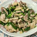 chuuta☆'s cooksnap of when they made 超簡単☆豚肉・エリンギ・にらのオイマヨ☆.