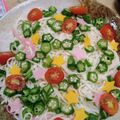 ナツ☆ママ's cooksnap of when they made 夏休みランチに七夕に＊ワクワクそうめん.