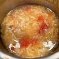 あいべりー's cooksnap of when they made トマトと玉子の中華風スープ.