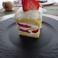 melmarilyn's cooksnap of when they made シフォン生地で簡単ショートケーキ♡.