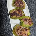 クックH86AFM☆'s cooksnap of when they made ピーマンの肉詰め.