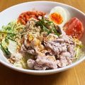 バンビーノ☆'s cooksnap of when they made 冷しゃぶ豆乳ぶっかけうどん.