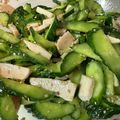 toshio39's cooksnap of when they made ヘルシー蒸し鶏ときゅうりのナムル!.