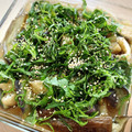 noezou's cooksnap of when they made 【副菜】お出汁がしみる♪なすとあげの煮物.