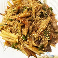 Sーアニィ's cooksnap of when they made 豚こまとごぼうのきんぴら。.