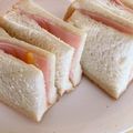 お塩と砂糖's cooksnap of when they made マーマレードとハムのサンドイッチ.