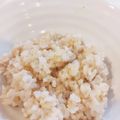 ゆいころままこ's cooksnap of when they made 炊飯器でもちもち食感！玄米のびっくり炊き.