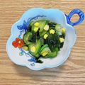 コムギ大好き's cooksnap of when they made わかめとコーンの酢の物.
