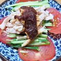 kaori238's cooksnap of when they made 鶏胸肉で簡単に♪棒棒鶏＆手作りごまダレ.
