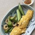 Ruriluru's cooksnap of when they made 簡単♥ツナ入り厚焼き玉子。.
