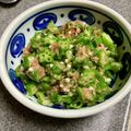 卯月のうさぎ２０１４'s cooksnap of when they made お弁当にも☆オクラとツナの和え物.