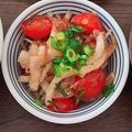 限界OL料理's cooksnap of when they made 新玉ねぎとツナのおかかポン酢サラダ.
