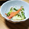 ちーこことれんれん's cooksnap of when they made もやしとカニかま胡瓜の酢の物.