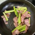 いっぺい99's cooksnap of when they made アスパラベーコンのバター炒め.