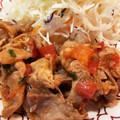Mieまま's cooksnap of when they made 旨い！豚肉のトマト入り生姜焼き＊ねぎ風味.