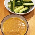 ママメイン！時々子供's cooksnap of when they made きゅうりには絶対コレ！みそマヨ☆.