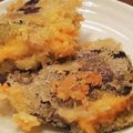 Tama家's cooksnap of when they made ナスとベーコンの挟み揚げ.