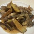 papikun's cooksnap of when they made チキンチキンごぼう.