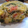 Ｋ3さん's cooksnap of when they made 味付け不要めかぶと蟹カマのとろとろ卵焼き.