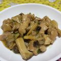 ＊miyumama＊'s cooksnap of when they made エリンギと鶏もも肉の照り煮.