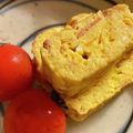 かえるこめん's cooksnap of when they made お弁当の彩りに、梅肉入り卵焼き.