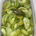 chitonton's cooksnap of when they made 青いトマトのピクルス.