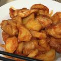 Ｎeru's cooksnap of when they made 鶏むね肉とポテトのチリソース.