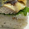 ほり♪'s cooksnap of when they made 簡単の絶品な居酒屋味の焼き鯖寿司.