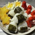 ★なみ☆'s cooksnap of when they made ミニおにぎり 可愛い お弁当 一口サイズ.