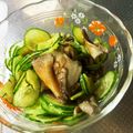 バウチャン's cooksnap of when they made 舞茸ときゅうりであと一品★５分で簡単.