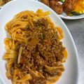 ☆あさ's cooksnap of when they made ボロネーゼはタリアテッレで♪.