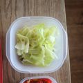 みるく茶's cooksnap of when they made トマト&レタス&キュウリの漬け置きサラダ.