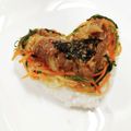 しーくれっと・らいふ's cooksnap of when they made 簡単☆チョレギサラダと焼肉で丼ぶり♪絶品.