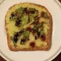 inLondon's cooksnap of when they made じゃがいもとキャベツトースト.