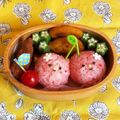 hime's cooksnap of when they made 6月　さくらんぼちゃん　お弁当.