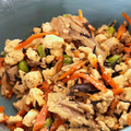 ロミみ's cooksnap of when they made 鉄分たっぷり！！ひじきと枝豆の炒り豆腐.
