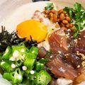 MizuhoBank's cooksnap of when they made 大戸屋風☆ばくだん丼.