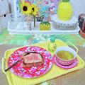 sakuraロゼット's cooksnap of when they made 旨い(｡￫∀￩｡) 明太子トースト♡.