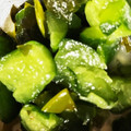 no1642's cooksnap of when they made きゅうりとわかめの旨塩ナムル.