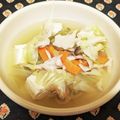 龍青空ママ's cooksnap of when they made 豆腐・舞茸・キャベツのシャンタンスープ♬.