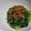 fu♪♪'s cooksnap of when they made 小松菜の変わりおひたし.