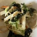 Yokchina's cooksnap of when they made 即席◎きゅうりワカメのカニカマ中華和え.