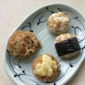 Ruriluru's cooksnap of when they made 炊き込みご飯のチーズ焼きおにぎり.
