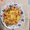 harutaaaam's cooksnap of when they made ウインナーと卵のナポリタン炒め.