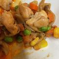 ほんわか彩♪'s cooksnap of when they made 簡単☆鶏もも肉と玉ねぎのケチャップ炒め.
