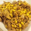 にっこパッド's cooksnap of when they made 大豆と豚肉の甘辛煮.