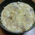55才のおじさん's cooksnap of when they made 簡単フライパンで4人分カツ丼.