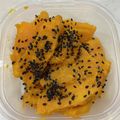 聞き耳's cooksnap of when they made かぼちゃの塩きんぴら.