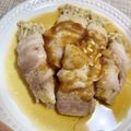 ＊＊めろん＊＊'s cooksnap of when they made レンチンでえのきの豚バラ巻きポン酢.